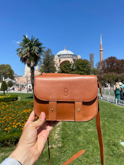 Safar Crossbody - Halal Veg Tanned